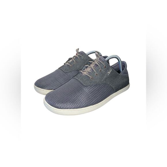 OluKai Nohea Moku Men's Boat Shoes Charcoal Gray Size 8.5 - Picture 3 of 10